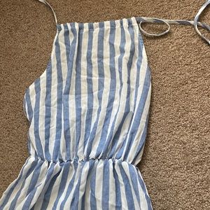 Halter Top- Shorts Romper